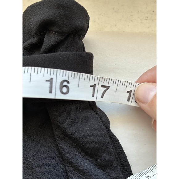 Anthropologie Frederica Harlem Belted Pants Sz Large Black Boho Goth - Picture 9 of 12